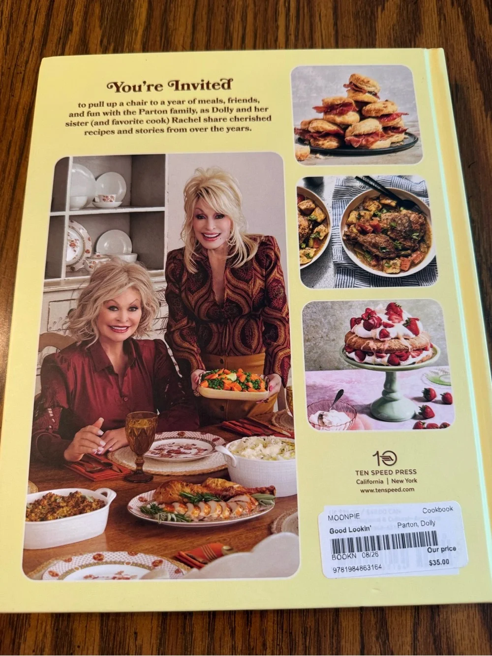 Good Lookin' Cookin' Cookbook by - Pale Yellow Cover